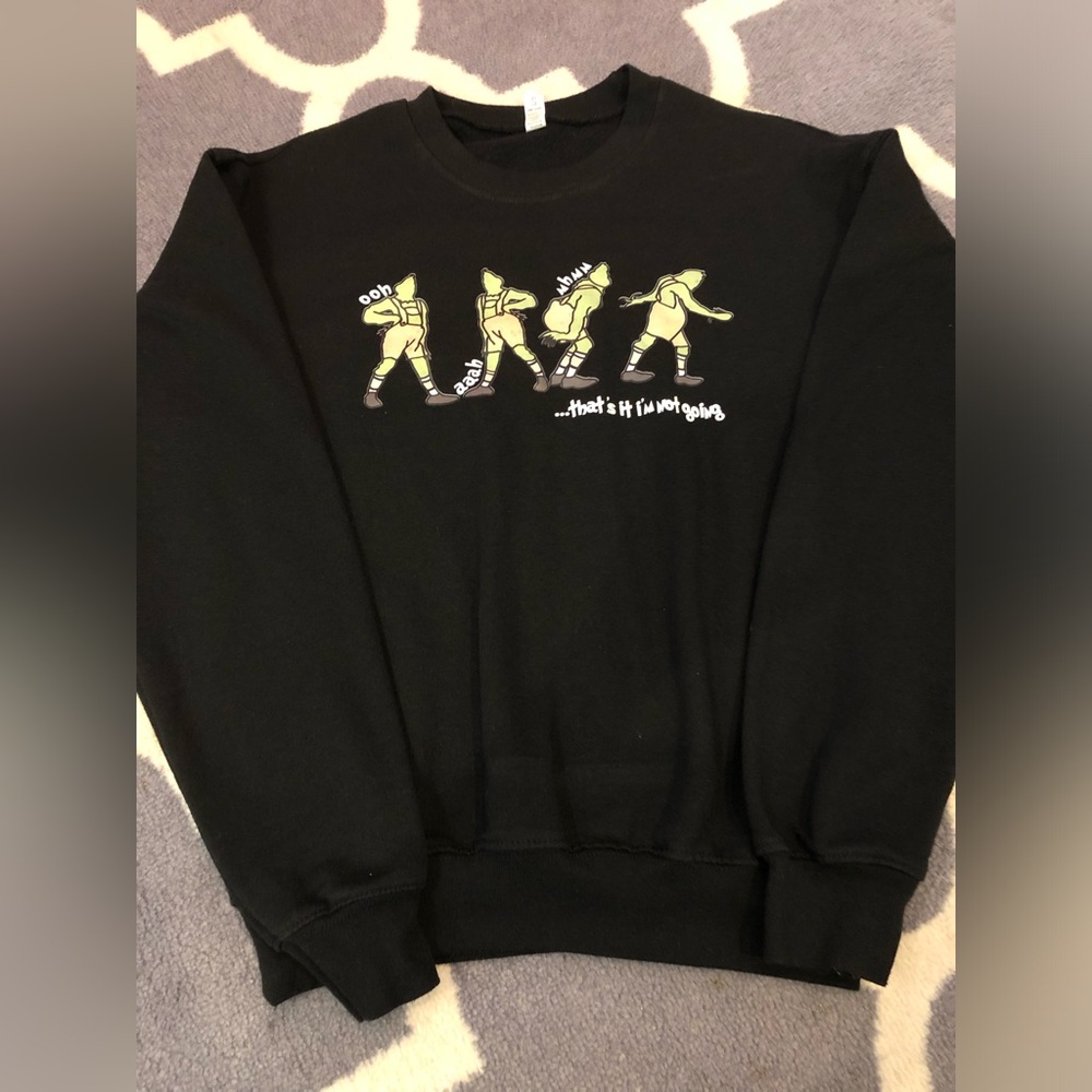 Women’s Christmas the grinch black sweatshirt funny